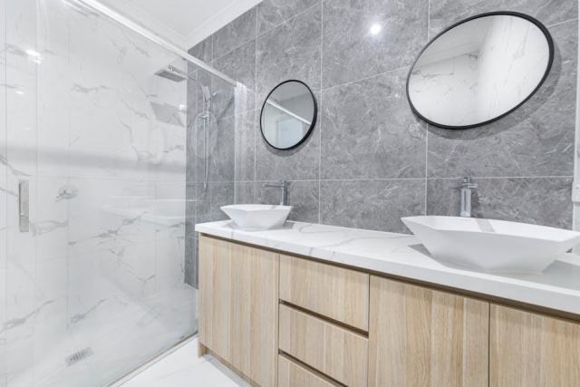 Armoire de toilette 100 cm Brooklyn : meuble miroir hôtelier