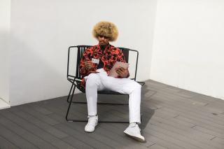 Tablette écritoire chaise Lino : siège formation hôtel