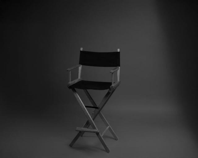 Chaise pliante noire Spot : siège de réunion événementiel hôtel