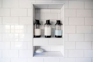 Distributeur shampoing mural : adaptateur Easy Press