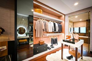 Dressing Edouard : rangement chambre hôtel professionnel