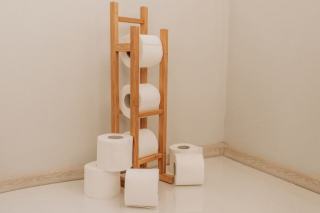 Réserve papier toilette Suzie : porte-rouleau réserve WC