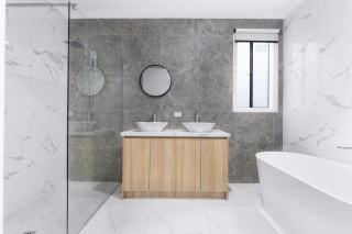 Meuble salle de bain double vasque 140 cm Brooklyn