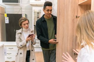 Meuble vasque polybéton Prefixe : salle de bain hôtel