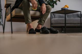 Éponge à chaussures Sense : kit cirage pour hôtellerie