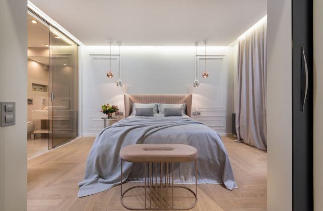 Lampe suspendue Mattie : luminaire suspension chambre hôtel design Lampe suspendue Mattie : luminaire suspension chambre hôtel design