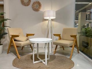 Meuble vasque ronde Newport : meuble SdB hôtelier design