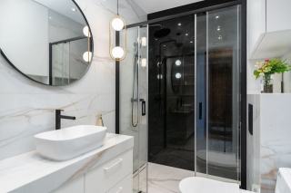 Meuble sous vasque 80 cm Newport : salle de bain hôtelier