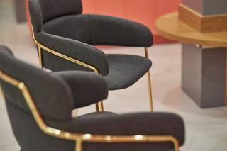 Chaises Mia Zuiver : lot de 2 armchairs restaurant