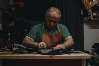 Side Table Marble Power : chevet marbre prise USB hôtel