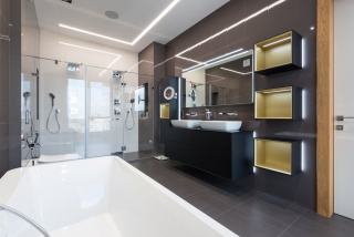 Receveur de douche Préfixe : receveur SdB hôtelier design